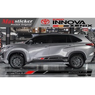 TOYOTA INNOVA CUTTING STICKER SIMPLE INNOVA ACCESSORIES STICKER NEWZenix