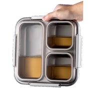 Finland MISANBROO316 Stainless Steel Insulated Lunch Box Office Worker Large-Capacity Lunch Box Sepa