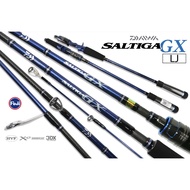 NEW 23 DAIWA fishing rod SALTIGA GX LJ 61HB / 62MHS-S / 63MB Light Jigging Spinning/BC Rod With 1 Ye