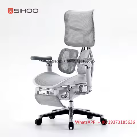 SIHOO S300 OEM Modern Furniture Office Chair Mesh Executive boss Swivel Chair With Footrest