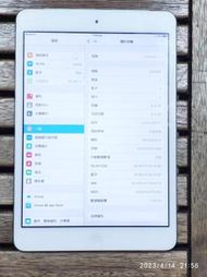 iPad mini A1455 LTE 可插SIM卡4G平板智慧型電腦 功能良好 外觀非常漂亮 屏幕上面有貼保護貼 平時
