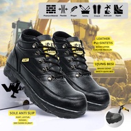 Men's Safety Shoes Basic Anti-Slip Boots - Steel Toe Safety Shoes Boots - Caterpillar Shoes for Outd