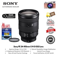 (Ready Stock) Sony FE 24-105mm f/4 G OSS Lens ( 1 Year Warranty )