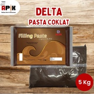 Chefmate Delta Coklat Filling Pasta 5Kg / PASTA DELTA COKLAT 5 KG