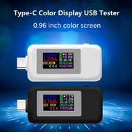 10 in 1 Color Display DC Type-C Tester 0-5A Current 4-30V Voltage USB Charger Tester Power Meter Mob