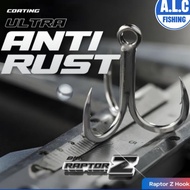 Treble hook BKK Raptor Z 1 2 4 6 8 1/0 2/0 3/0 4/0 5/0 fishingHOOK casting popping salted water salt