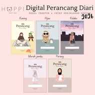 [Happi] Perancang Digital 2026 Pelan Bulanan Mingguan Harian Diari Planner Journal Muslim Girl