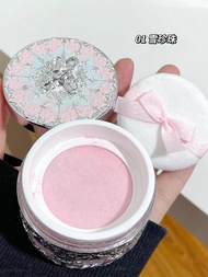 แป้งฝุ่นเนื้อแมทต์สำหรับแต่งหน้า Swan Ballet ของ Flower Know ควบคุมความมัน ช่วยให้เครื่องสำอางติดทนน