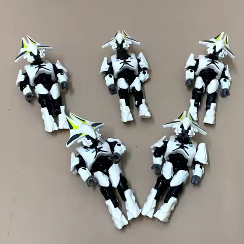Lot 5pcs Mega Construx Blok Anniversary Pack White Elite Ultra High Councilor Character Pack Figures