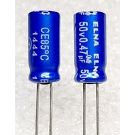 Elna 0.47uf 50v capacitor