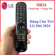 Điều Khiển Giọng Nói Tivi LG MR24  Dùng cho đời tivi LG 2024 - Bảo hành 6 tháng Điều khiển tivi