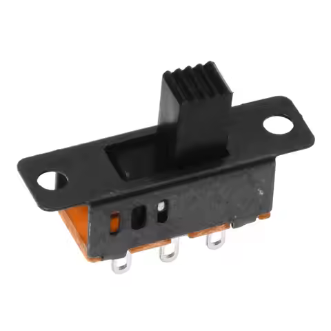 Trendy! 10 x DC 0.5A 50V 3 Position 2P2T DPDT Panel Mount Slide Switch SS23D32