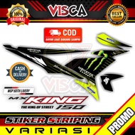 Stiker Striping Mx King 150 Variasi Monster