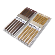 台灣 Sweet Home 雙荷鐵木筷  L31  25cm 10雙  1組