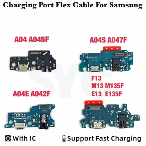 Good quality USB Charging Port Dock Board Connector Main Motherboard Flex Cable For Samsung A04 A045