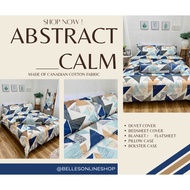 ABSTRACT CALM | DUVET | BEDSHEET | BLANKET | PILLOW | BOLSTER