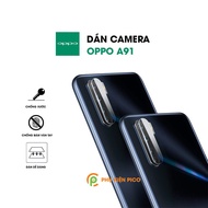 Oppo A91 Tempered Glass Transparent camera Protects full Rear camera Cluster - Paste Oppo A91 camera
