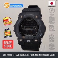 Original G Shock Men GW-7900B-1J GW7900B-1J Digital Japan Set Mat Moto Tough Solar Watch Black Resin Band [READY STOCK]