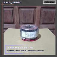 trafo toroid donat 5A CT 55v - 45v murni