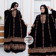 ARINA SERIES-KAFTAN ARINA MOTIFELEGAN FRONT ZIPPER RUBBER SLEEVES EXCLUSIVE RAYON MATERIAL