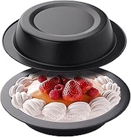 Pie Cake Quiche Pans, Bread Baking Loaf Sheet, Nonstick Carbon Steel Baking Pan, Bakeware Set,2-PACK