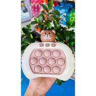 Electronic Pop It Toy, Stress Relief Entertainment with Fun Lights and Music 999 levels