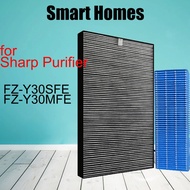 Replacement HEPA FZY30SFE for SHARP Air purifier KC-930 KC930 FU-Z31E FZ-Y30SFE KC-930E FUZ31EW FU-Z31 FZY30SFE Air Deodorizing filter