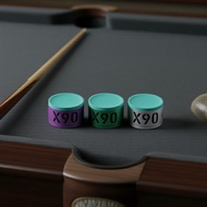 X90 Billiard Accessories: Taom Chocolate & Aksesori Billiard X90: Taom Coklat Kapur & Serbuk Kain