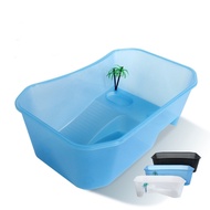 Small turtle tank - PP plastic mini turtle tank size 25x17x11cm