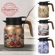 Large Capacity Glass Tea Pot With Filter Stainless Steel Filter Heat-resistant N6k1