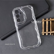 Samsung S24 FE Case Clear Wave Softcase Samsung S24 FE