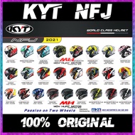 🔥ORIGINAL KYT🔥 KYT NFJ Double Visor HELMET / Xavier Simeon /  Broc Parkes / Isaac Vinales / Espargar
