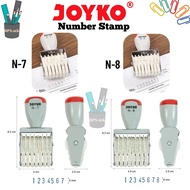 (1 pcs) JOYKO Number Stamp Number Stamp/ Number N-7/ N-8/ (7 Digits 8 Digits/)