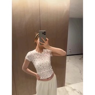 Skims Soft Lounge Lace Short Sleeve T-shirt