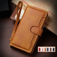 IPhone Leather Case For IPhone14 15plus 15 Pro I15 Pro Max Casing Flip Bracket Card Wallet Apple Pho