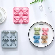 4-in-site koala silicone mold Soft candy pudding mold Chocolate cake mold