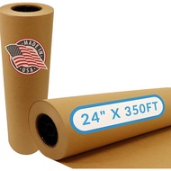 Dibuat Di Usa Nilai Massal 24 In X 350 Ft 4200 Di Reli. wn Kertas Daging Gulungan Kertas Kraft Food 