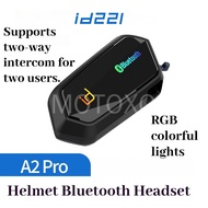 id221 A2pro motorcycle helmet with built-in intercom Bluetooth earphones