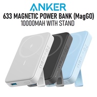 Anker 633 MagGo 10000mAh Magnetic Wireless Charger Power Bank Battery with Stand iP 15 14 13 12
