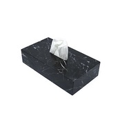 大理石 黑白根 紙巾盒 面紙盒- 可訂制