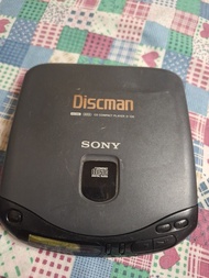 不知好壞Sony discman CD機 CD PLAYER D-135