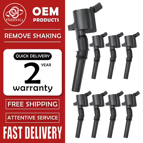 New 1 / 8PCS Ignition Coil For Ford F150 F-250 F-350 E-150 4.6L 5.4L 6.8L For Lincoln Expedition DG5