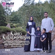 PROMO ! SARIMBIT MUTIF | Gamis Luna Navy Blazer - Dusty Blue | Koko Luciano Dusty Blue - Stripper Blue | Gamis Syar'i | Catton Premium [ORI 100% MuTif]