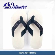 AUTHENTIC WHITE/NAVY ISLANDER SLIPPERS for Men Outdoor Activities