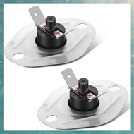 [uhktyltui.vn] For HH18HA452 L250 Compatible Furnace Flame Rollout Limit Switch- 2 Pcs for Carrier  
