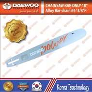 Original Daewoo 18" chainsaw bar only ALLOY for model DACS5218 gasoline 18" chainsaw 3/8"P
