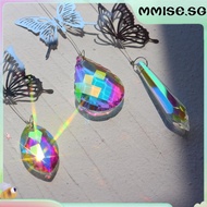 [mmise.sg] Crystal Windchimes Sunlight Catching Hanging Pendant Light Catcher Jewelry Wind Chimes for Home Garden Window Wedding Car Chandelier Decoration Gift