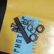 BMX Right Drive Crank 8 Key 22MM Thick Shaft Crank Black 180L ไต้หวันผลิต Hollow Shaft Crank Heat Tr