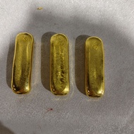 Imitation Gold Bar Nordic Fire Discoloration Cooling Melting Suitable for Secondary Shaping About 10