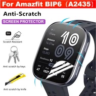 Hydrogel Film For Amazfit Bip 6 Screen Protector Soft Amazfit Bip 5, Amazfit Bip 3 Film Soft Amazfit